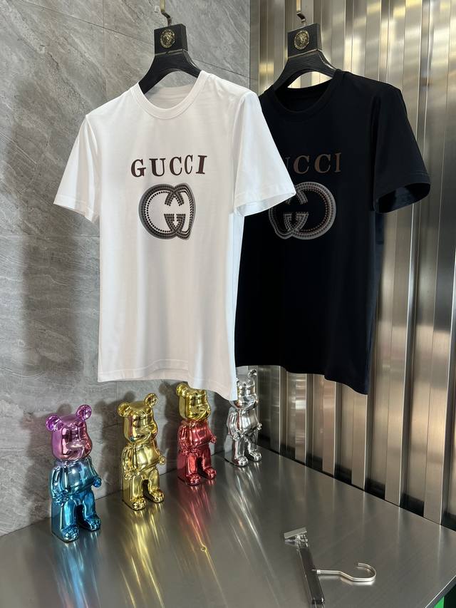 Gucci 古奇 春夏新品 三标齐全 T恤短袖 好货不用过多介绍 看细节 专柜码数：M-6Xl 175 140建议l 最大穿230斤