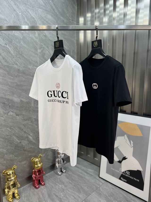 Gucci 古奇 春夏新品 三标齐全 T恤短袖 好货不用过多介绍 看细节 专柜码数：M-6Xl 175 140建议l 最大穿230斤