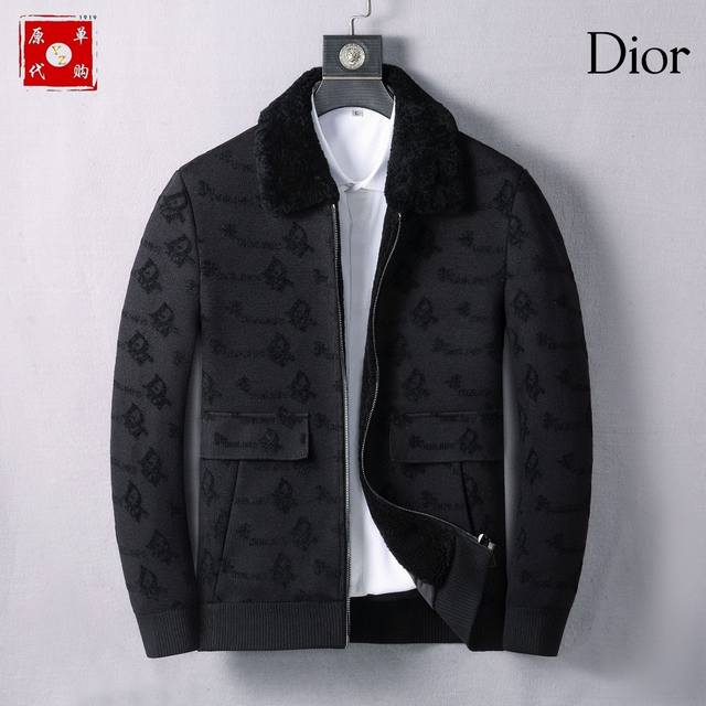 高版本 Dior 迪奥 23Ss秋冬新款时尚休闲羊羔毛毛领羽绒服. 日本订单台湾贸易公司原单货，国内个别专柜限量发售，精品稀出，不容错过。 迪家2023Ss秋冬