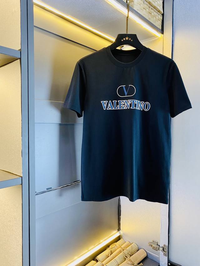 穿240斤 胖子福音 情侣款 码数：M-6Xl 华伦天奴valentino 原单品质 2024最新款 男装短袖t恤 衣服 精选专柜订制顶级丝光棉进口面料 所有细