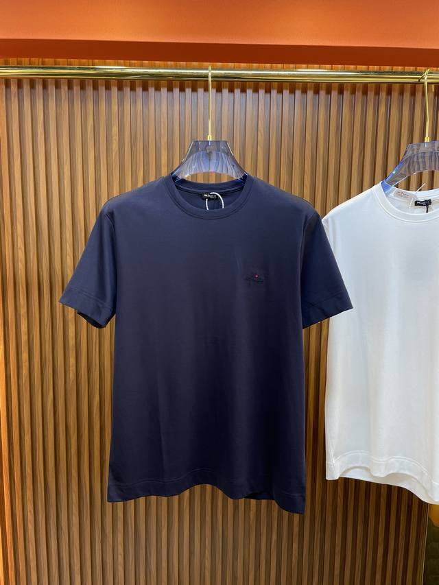 Kiton 24Ss 官网同步发售新品 定制面料 细节拉满 袖口刺绣小标 单色现货 藏蓝色 三标齐全 原包装 男女同款 码数48-58