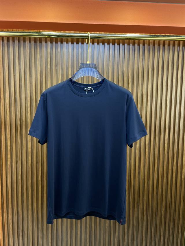 Kiton 24Ss 官网同步发售新品 定制面料 细节拉满 袖口刺绣小标 单色现货 藏蓝色 三标齐全 原包装 男女同款 码数48-58