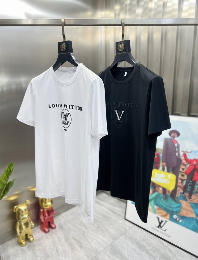 Lv 路易威登 2024春夏新品 三标齐全 T恤短袖 好货不用过多介绍 看细节 专柜码数：M-6Xl 175 建议xl 最大穿220