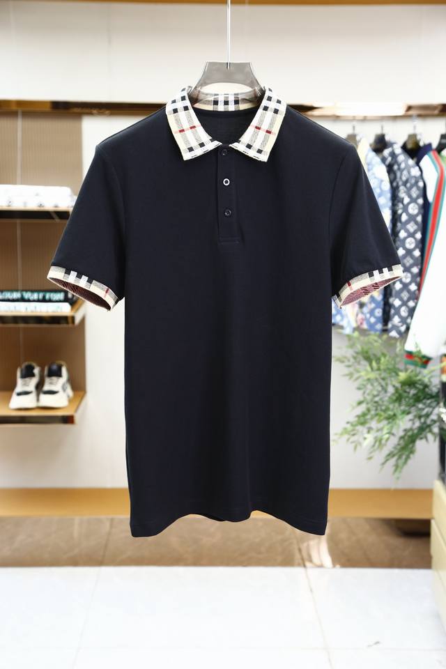 Dior迪奥-重磅推荐！2024春夏新品 专柜在售 时尚高端男装polo-胸前logo个性时尚 进口顶极高密度丝光珠地，极为亲肤舒适 摸上去非常的细腻，质感很好