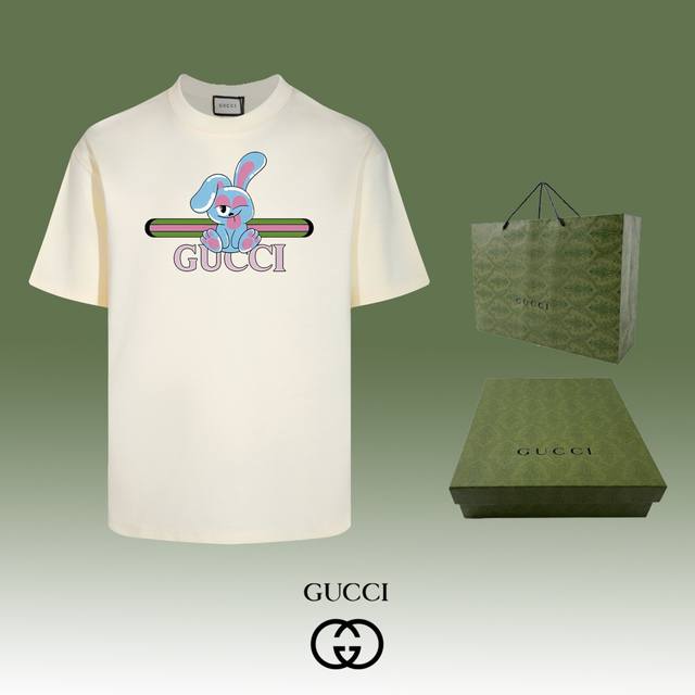 顶级代工品质 Gucci~古驰 24Ss 经典t恤短袖 不需要所谓烂大街的华丽文案 主打品质 - 面料经过2次高温缩水固色 不变形不缩水不起球 -正确os版型