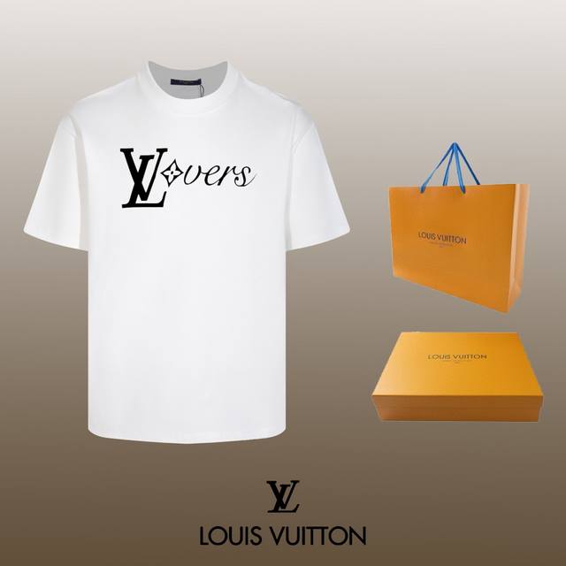 顶级代工品质 Louis Vuitton 路易威登 24Ss 经典t恤短袖 不需要所谓烂大街的华丽文案 主打品质 - 面料经过2次高温缩水固色 不变形不缩水不起