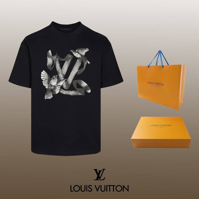 顶级代工品质 Louis Vuitton 路易威登 24Ss 经典t恤短袖 不需要所谓烂大街的华丽文案 主打品质 - 面料经过2次高温缩水固色 不变形不缩水不起 - 点击图像关闭