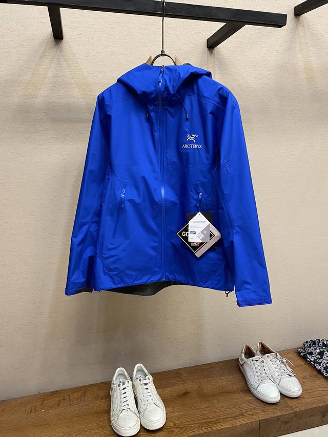 Arctery X 始祖鸟beta Lt Gore-Tex Jacket-Men‘S户外防水冲锋衣 压胶工艺 整衣3D立体仿生学设计衣长臂弯， Tri-Dura