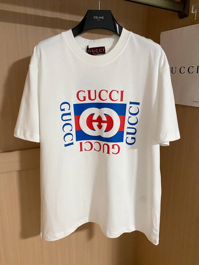 Gucci 面料- 采用300克双股精梳棉面料.索罗纳螺纹定织定染官网同步新款 工艺- 日本进口“兄弟”印花机喷绘而成 辅料- 全身定制辅料 尺码xs S M