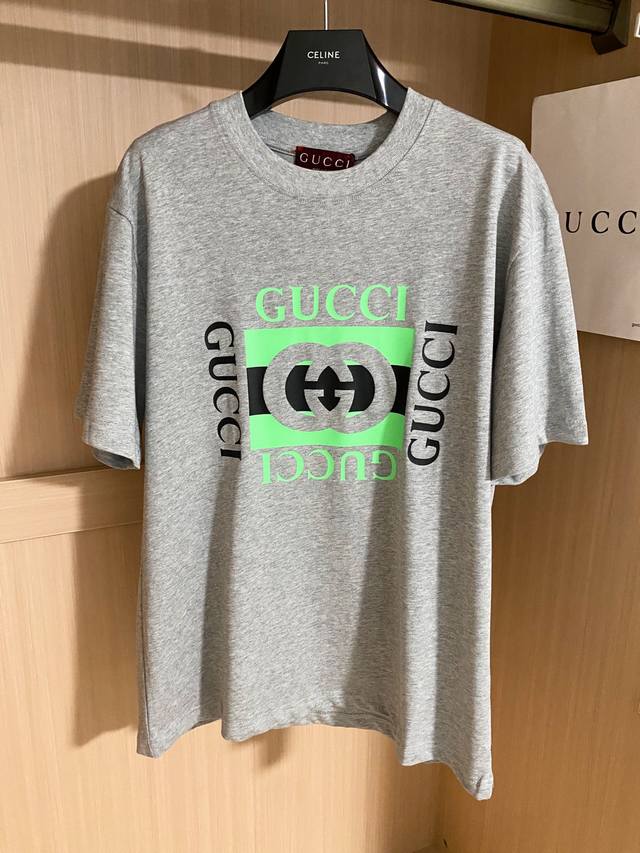 Gucci 面料- 采用300克双股精梳棉面料.索罗纳螺纹定织定染官网同步新款 工艺- 日本进口“兄弟”印花机喷绘而成 辅料- 全身定制辅料 尺码xs S M