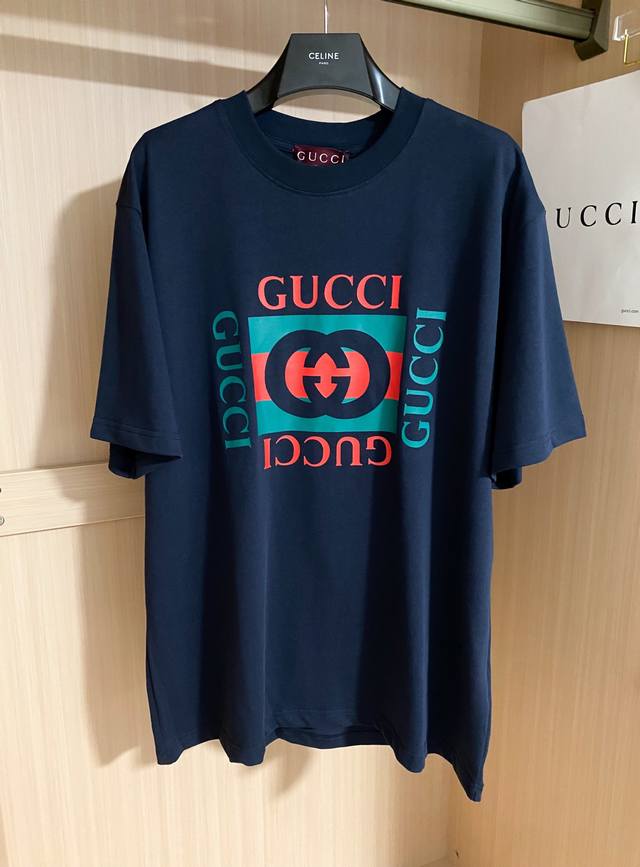 Gucci 面料- 采用300克双股精梳棉面料.索罗纳螺纹定织定染官网同步新款 工艺- 日本进口“兄弟”印花机喷绘而成 辅料- 全身定制辅料 尺码xs S M