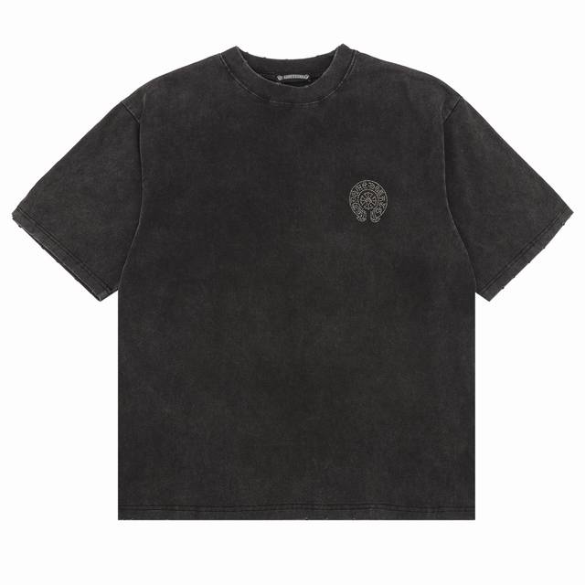 Chrome Hearts 克罗心 水钻马蹄短袖t恤 Size：S-L