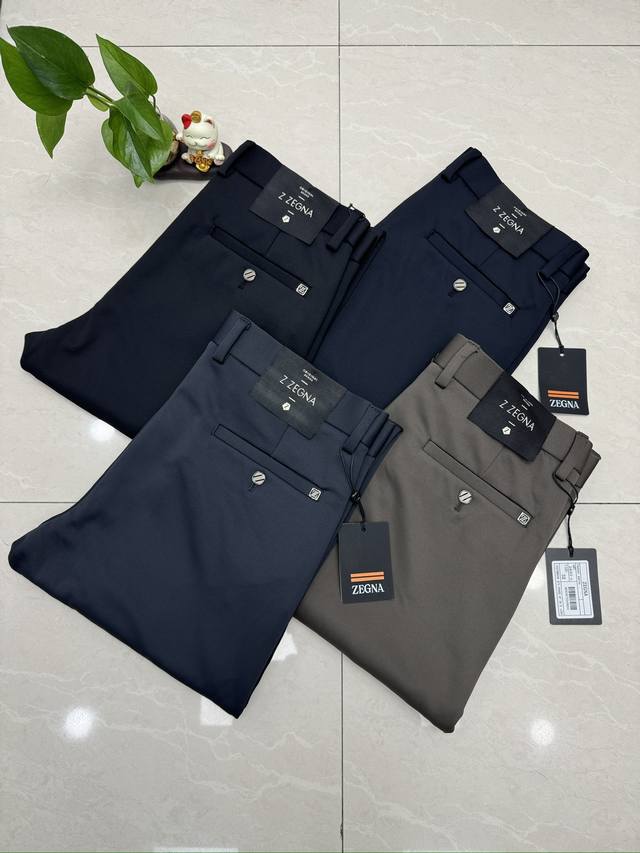 Zegna 杰尼亚 24秋冬新款休闲裤 四面弹天丝混纺面料很舒服！ Size :.29-40