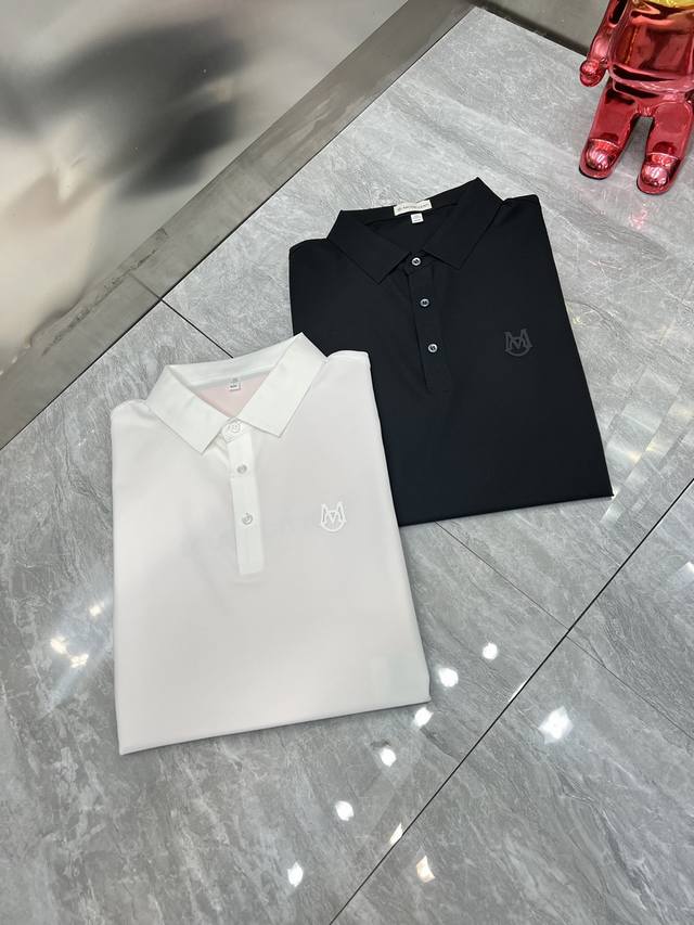 Moncler 蒙口 2024春夏新品 三标齐全 翻领短袖polo衫 好货不用过多介绍 看细节 专柜码数：M-4Xl 175 140建议l，