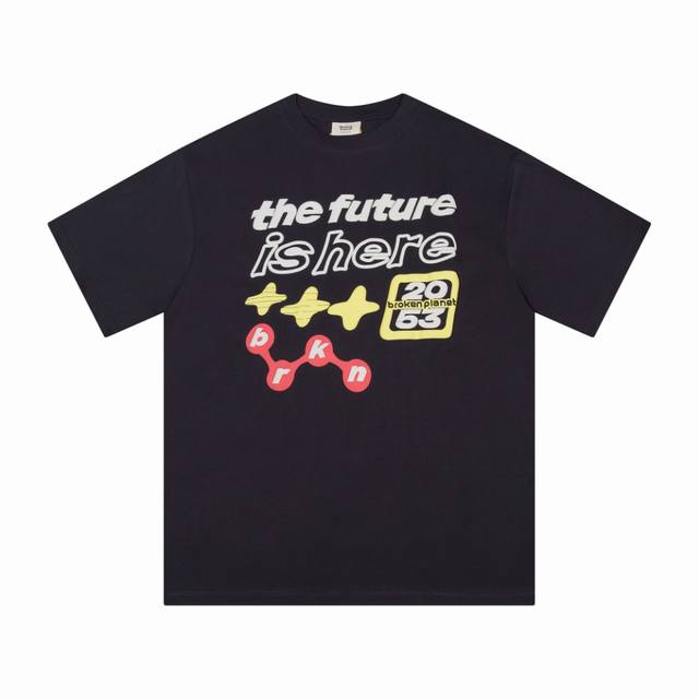 351款 Broken Planet发泡短袖 码数s M L Xl 230克双纱爽滑精梳棉