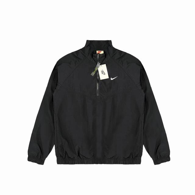 Nike X Stussy耐克斯图西联名李易峰同款复古休闲夹克冲锋衣 Nk最新季stussy联名李易峰众多明星上身！原版打版定制拉链拉头包括面料也是特殊防水梭织