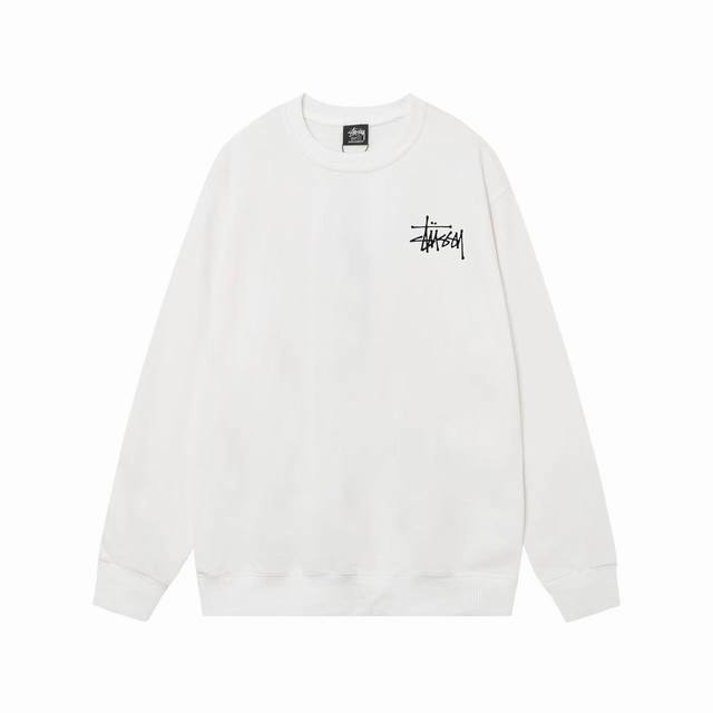 款号hn106 高品质版本，区别通货 Stussy 斯图西 Tee 电话字母印花卫衣男女同款 面料精选390克毛圈面料 手感柔软舒适 吸汗透气. 百搭款 原