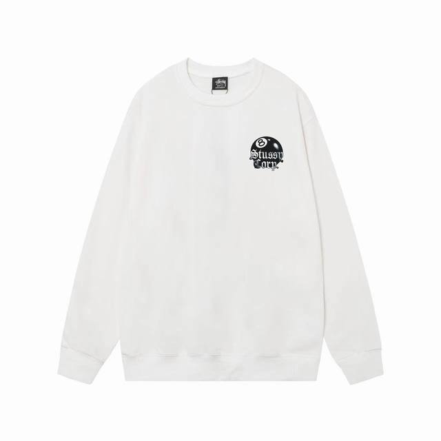 款号hn116 高品质版本，区别通货 Stussy 斯图西 Fueled Tee 新款图案字母印花男女卫衣 面料精选390克毛圈面料 手感柔软舒适 吸汗透气.