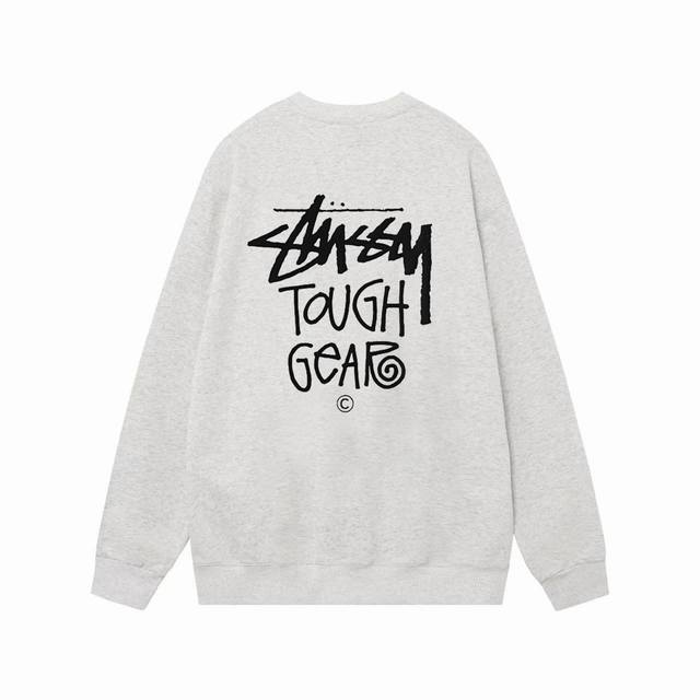 款号hn115 高品质版本，区别通货 Stussy 斯图西 Fueled Tee 新款图案字母印花男女卫衣 面料精选390克毛圈面料 手感柔软舒适 吸汗透气.