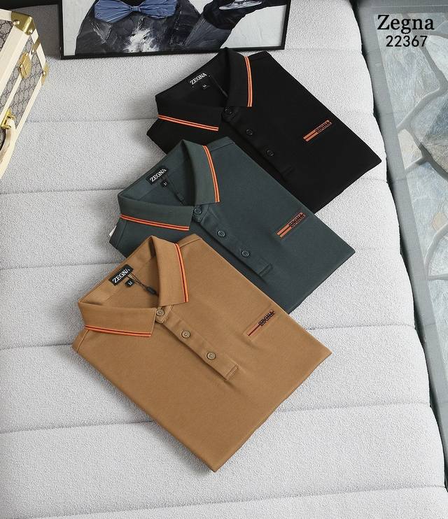 Zegna 面料: 高支丝光棉 颜色: 黑色 绿色 杏色 尺码：M-3Xl