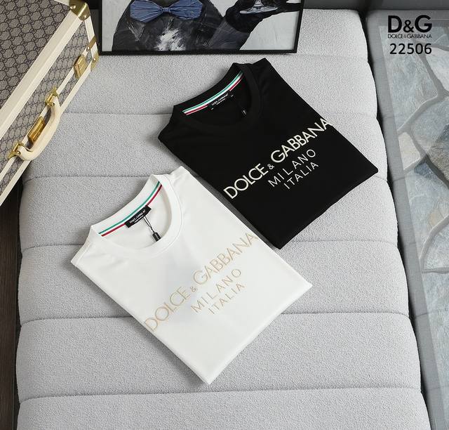 D&G 面料: 液氨棉 颜色: 黑色 白色 尺码：M-3Xl