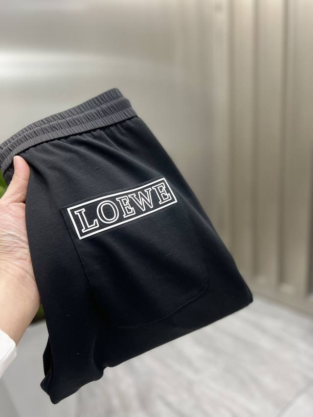 Loewe 罗意威 2024年春夏新品上新 三标齐全 松紧休闲裤 好货不用过多介绍 看细节 专柜码数：M-3Xl 175 140建议xl 07