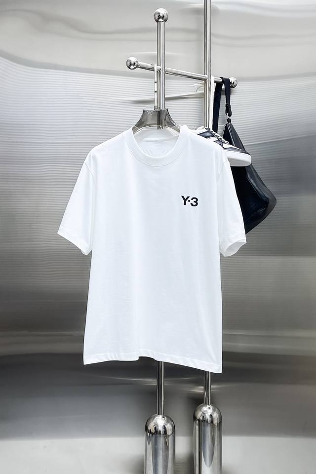 Y-3* 顶级版本 2024秋冬新品加厚290克短袖 火爆上市啦 定制顶级优选洗水棉面料 上身舒适度高 专柜同款装饰 轻奢内敛低调奢华 内搭外穿轻松驾驭不挑人