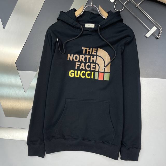 Gucci 古驰 ＆ The North Face 北面 联名卫衣 24Ss新款潮流经典卫衣，精致裁剪，高品质工艺！采用定织定染纯棉面料420克左右纯棉卫衣面料