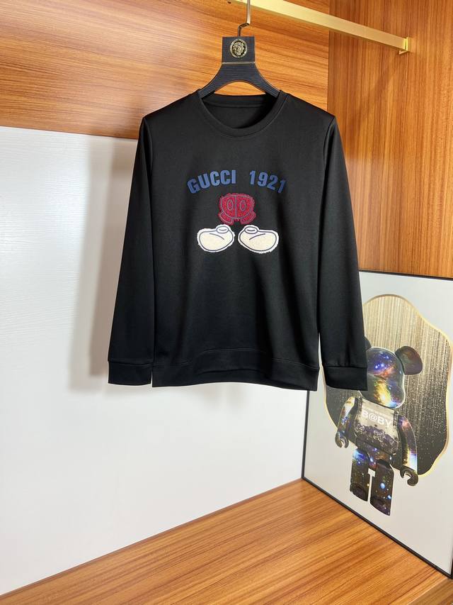 Gucci 古奇 秋冬新品 三标齐全 圆领卫衣 好货不用过多介绍 看细节 专柜码数 M-4Xl 175 140建议l