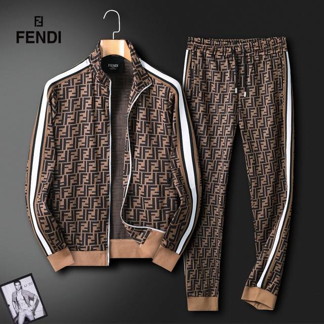 Fendi 芬迪 秋冬季新款套装！卫衣面料！独家首发新品 ，2024Ss官网同步米兰走秀款 实物拍摄顶级好货 标准码数！最新顶尖官网原单，全新体验 专柜面料立体