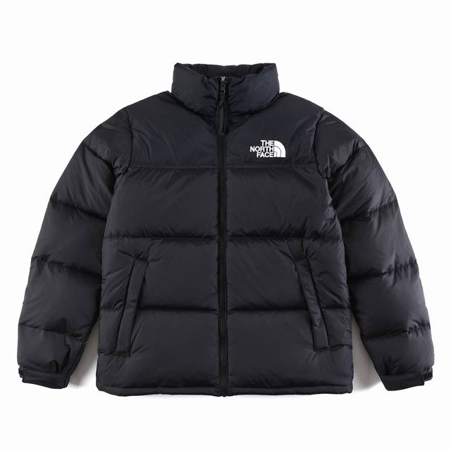 The North Face 北面 1996 黑色羽绒服 #男女同款#最高版本 美国原厂原版数据开版，比例协调、宽松、保暖、时尚！650蓬 全新进口百灵达绣花机