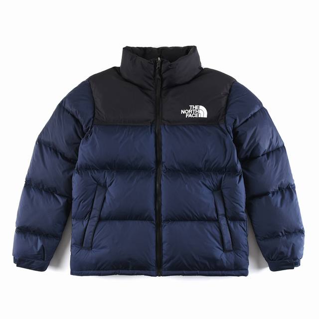 The North Face 北面 1996 藏青色羽绒服 #男女同款#最高版本 美国原厂原版数据开版，比例协调、宽松、保暖、时尚！650蓬 全新进口百灵达绣花