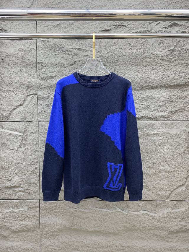 Lv 针织毛衣 男女同款 原版开发 真正做到一比一出货 码数： M L Xl Xxl Xxxl