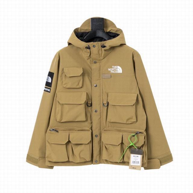 特价 咖s7 黑色xl1 Thenorth Face Cargo Jacket联名 多口袋冲锋衣连帽夹克 原版购入 重金人肉带回 国内第一速度拿到样衣 订制定染