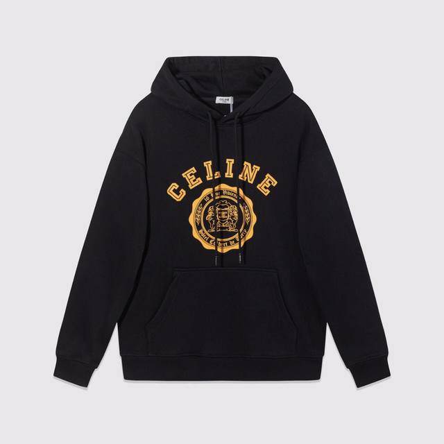 976#Celine-460克重-黑 白-Xs-L-