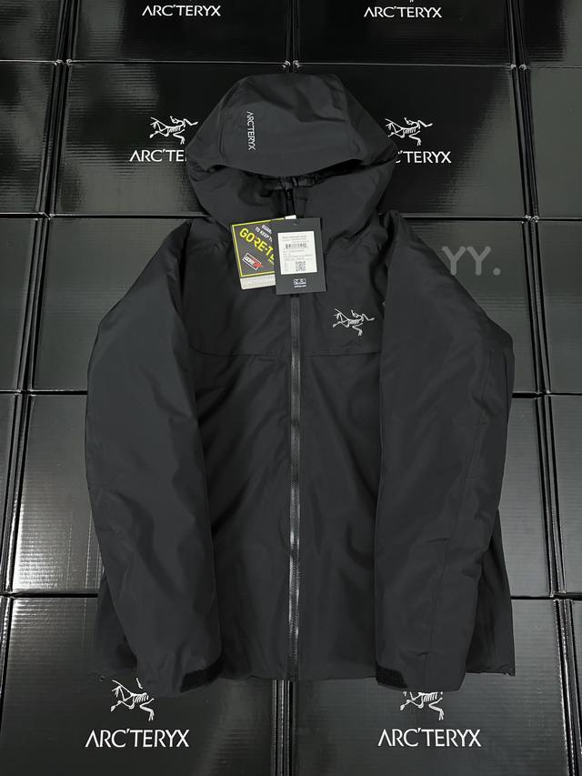 连帽买菜小买菜 Arc'Teryx 始祖鸟 Macai Lt 新款冬季男款连帽羽绒服 Lightweight Jacket拉链防风 防水 保暖 滑雪服 冲锋衣