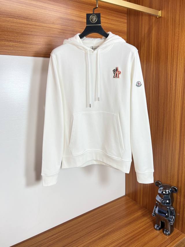 Moncler 蒙口 2025秋冬新品 三标齐全 情侣款戴帽纯棉卫衣 好货不用过多介绍 看细节 专柜码数 S-Xl 175 140建议m