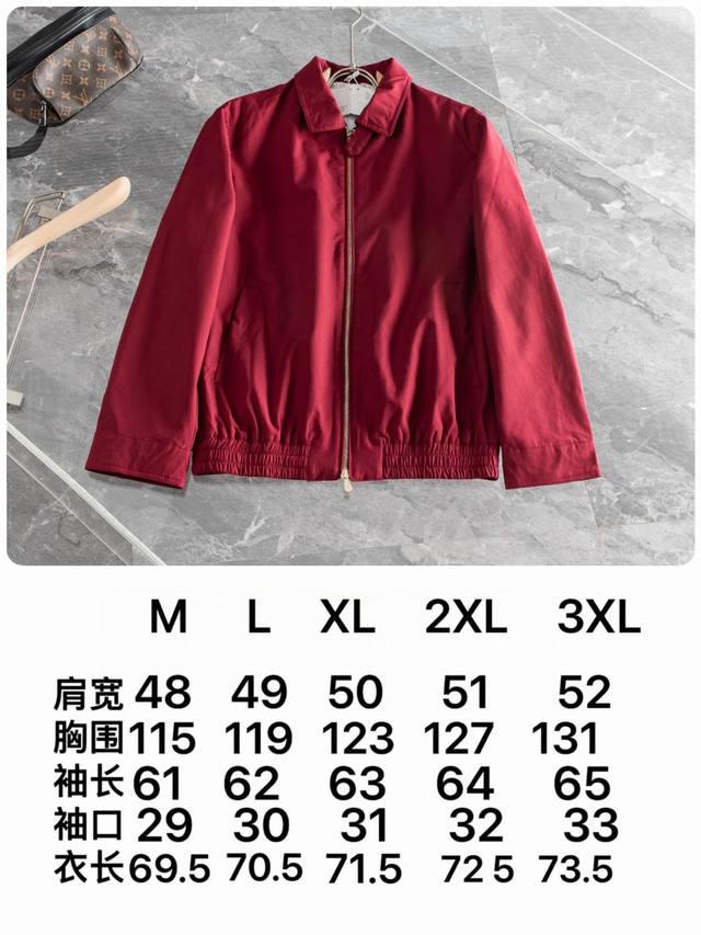 New# 1 Bc 2024Fw秋冬新品 高密防风双头定制拉链男士夹克外套#意大利原厂代工出品，官网售w+Rmb，在这种高密防水防风的外套真的太受欢迎了，好穿程